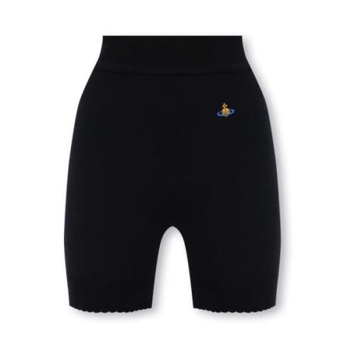 ‘Bea’ shorts met logo Vivienne Westwood , Black , Dames