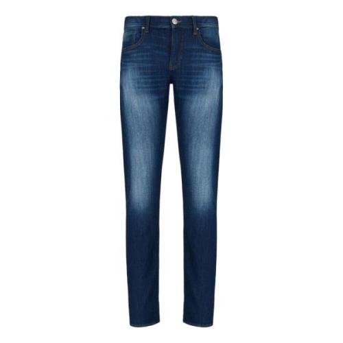 Slim Fit Comfort Denim Jeans Armani Exchange , Blue , Heren