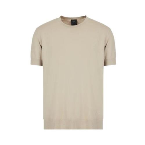 Basis T-shirt Armani Exchange , Beige , Heren