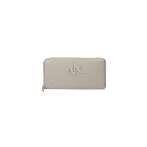 Basis Clutch Tas Armani Exchange , Beige , Dames