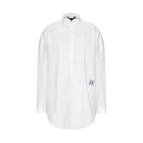 Stijlvol Overhemd Armani Exchange , White , Dames