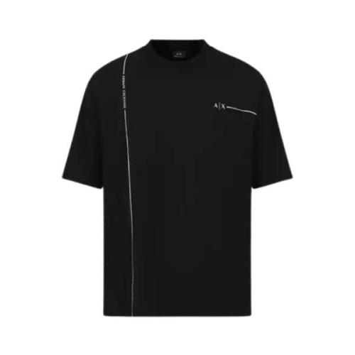 Klassiek T-shirt Armani Exchange , Black , Heren