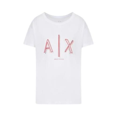 Klassiek T-shirt Armani Exchange , White , Dames