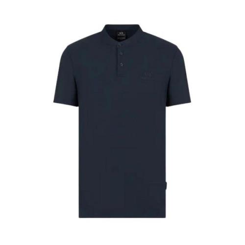 Klassiek Polo Shirt Armani Exchange , Blue , Heren