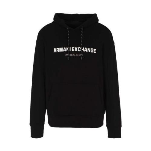 Zwarte Sweaters voor Heren Armani Exchange , Black , Heren