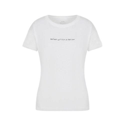 Basis T-shirt Armani Exchange , White , Dames
