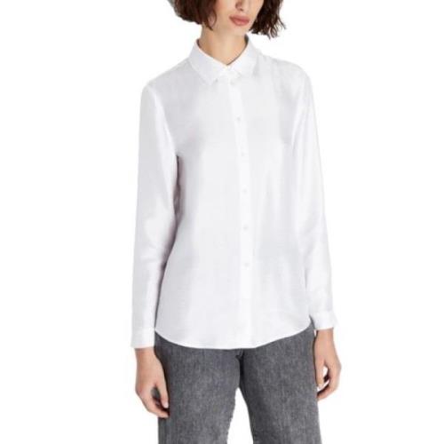 Lisa Sport Blouse Armani Exchange , White , Dames