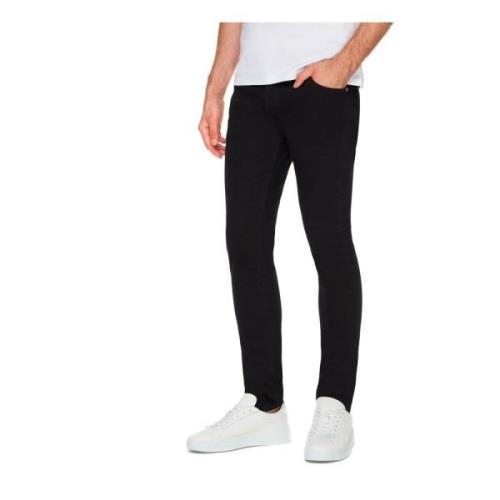 Heren Elevate Skinny Jeans Balmain , Black , Heren