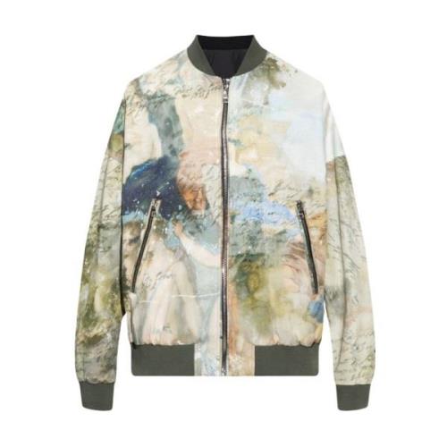 Omkeerbare bomberjack Balmain , Multicolor , Heren