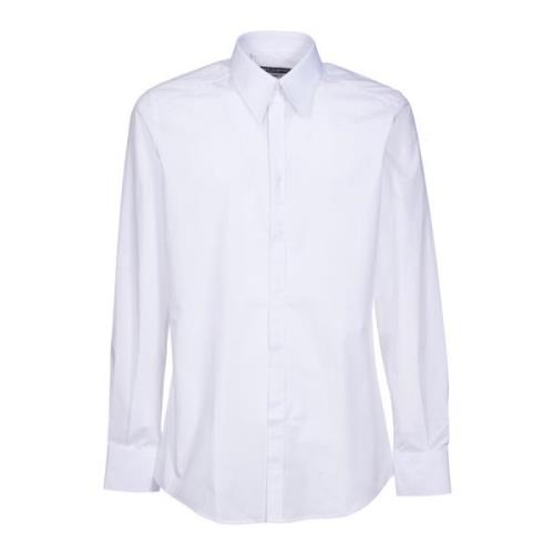 Witte Overhemden - Pinaforemetal Breedte Dolce & Gabbana , White , Her...