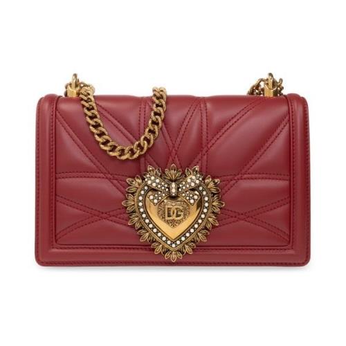 ‘Devotion Medium’ schoudertas Dolce & Gabbana , Red , Dames