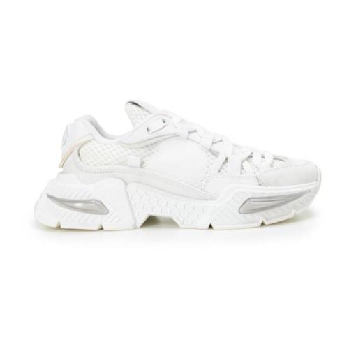 Luxe Italiaanse Sneakers voor Dames Dolce & Gabbana , White , Dames