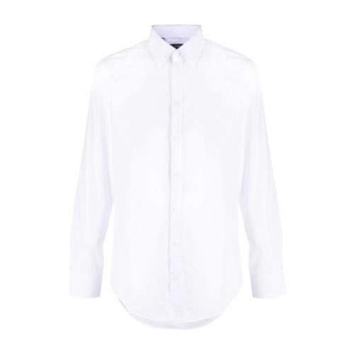 Wit Katoenen Overhemd - Klassieke Pasvorm Dolce & Gabbana , White , He...
