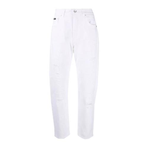 Slim Fit Jeans Dolce & Gabbana , White , Dames