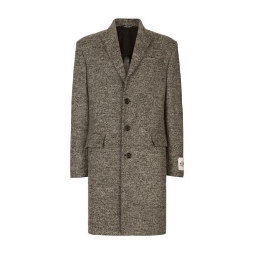 S9000 Cappotto Heren Blazer Dolce & Gabbana , Gray , Heren