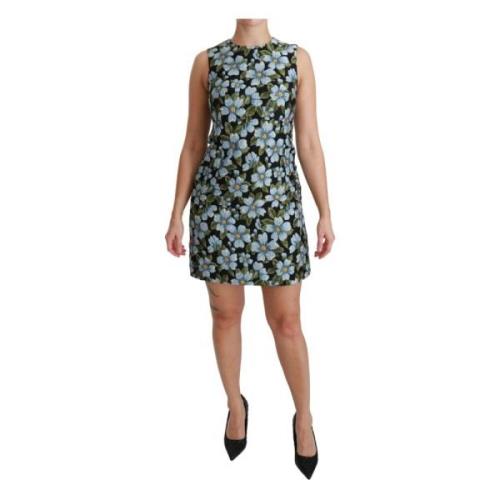 Prachtige Bloemenprint Mini Jurk Dolce & Gabbana , Multicolor , Dames