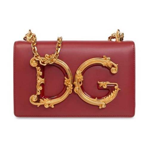 ‘DG Girls’ schoudertas Dolce & Gabbana , Red , Dames