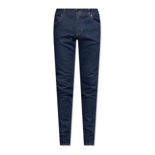 Skinny fit jeans Dolce & Gabbana , Blue , Heren