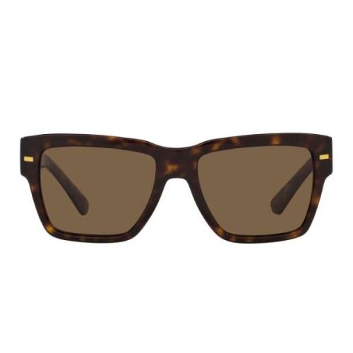 DolceGabbana Zonnebril Dg4431 502/73 Dolce & Gabbana , Brown , Unisex