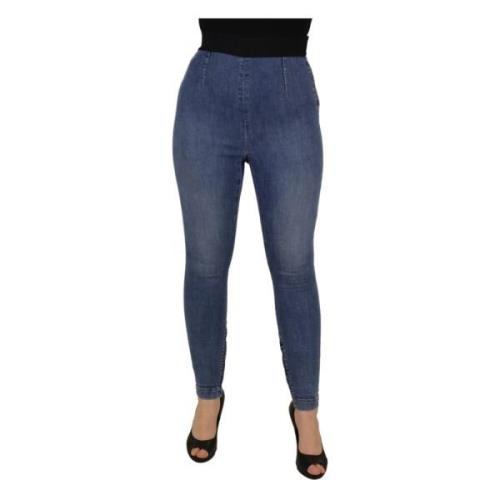 Exclusieve Modieuze Broeken Jeans voor Vrouwen Dolce & Gabbana , Blue ...