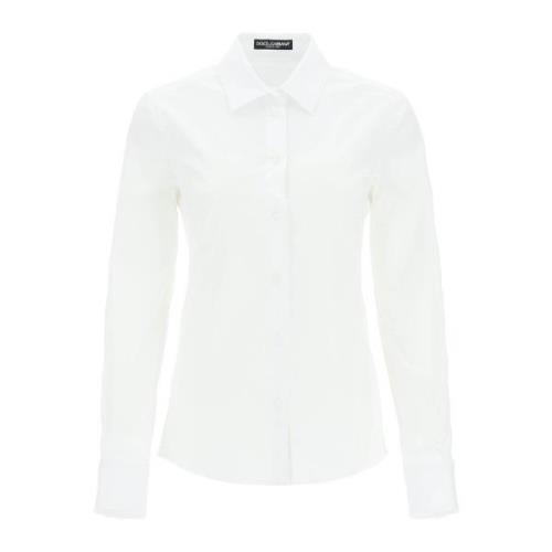 Camisa Stijlvol Overhemd Dolce & Gabbana , White , Dames