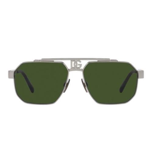 DG Dg2294 Sunglasses Dolce & Gabbana , Green , Heren