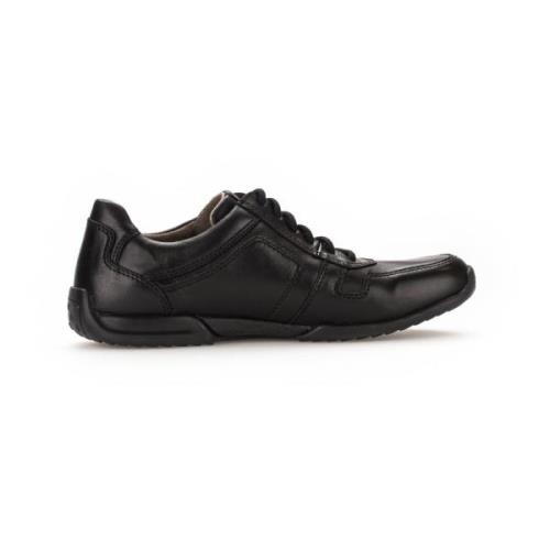 Heren sneakers van gecertificeerd leer Gabor , Black , Heren