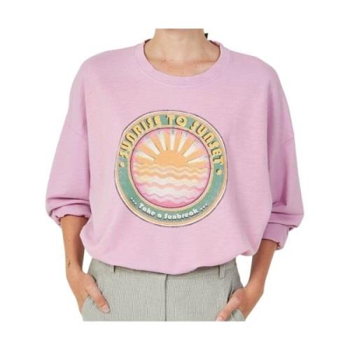 Sweatshirt Hartford , Pink , Dames