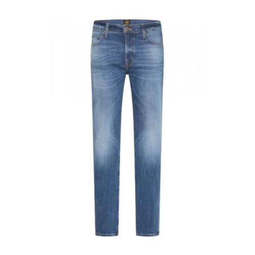 Slim-fit Denim Jeans Model L75Gnlqn Lee , Blue , Heren