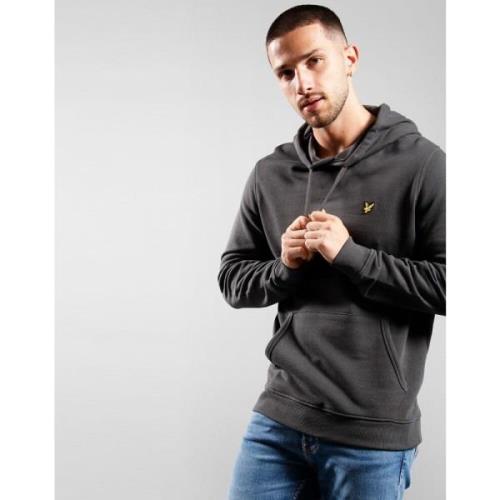 Klassieke Pullover Hoodie in Gunmetal Lyle & Scott , Gray , Heren