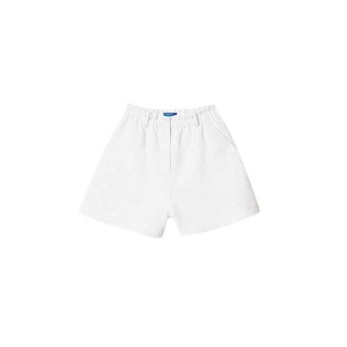 Korte broek met elastische taille in wit Nina Ricci , White , Dames