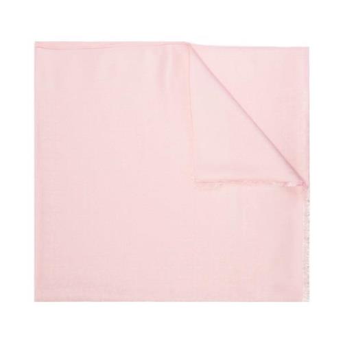 Zijdeachtige sjaal Salvatore Ferragamo , Pink , Dames