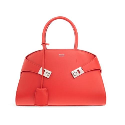 ‘Hugo’ schoudertas Salvatore Ferragamo , Red , Dames