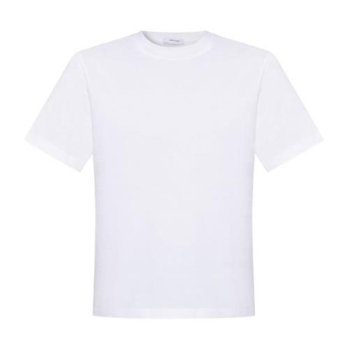 T-shirt met logo Salvatore Ferragamo , White , Dames