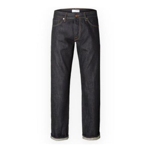 Rechte Jeans voor Heren Selected Homme , Gray , Heren