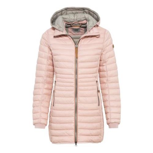 Down Jackets Camel Active , Pink , Dames