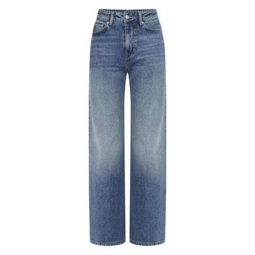 260089 Medley 10 Dames Jeans Wide Leg Blauw 3450 Drykorn , Blue , Dame...