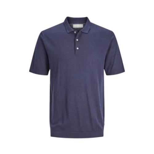 Klassieke Polo Shirt Jack & Jones , Blue , Heren