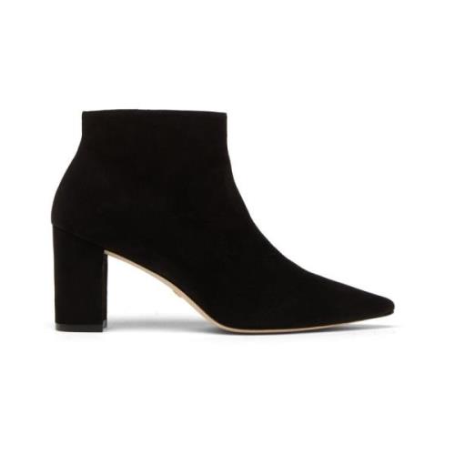 Extravagante Puntige Neus Enkellaarsje Stuart Weitzman , Black , Dames