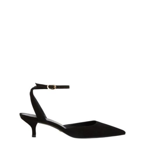 Barelythere 50 Pump, Verstelbare Enkelbandjes Stuart Weitzman , Black ...