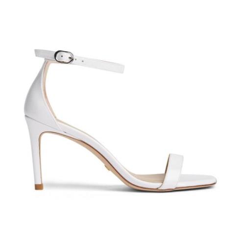 Nunakedcurve 85 Sandaal Stuart Weitzman , White , Dames