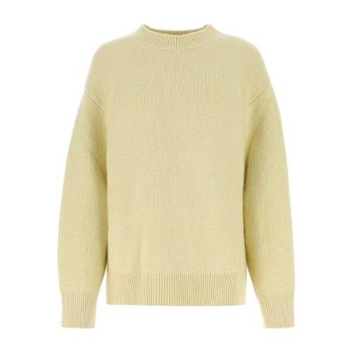 Pastelgele Kasjmiertrui Jil Sander , Yellow , Dames