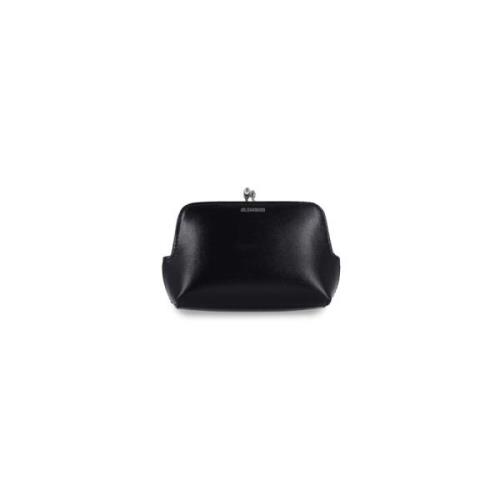 Handtas, Leer, 9x15x5 cm Jil Sander , Black , Dames