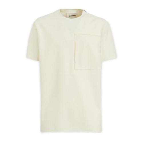 T-shirts Jil Sander , White , Heren