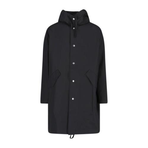 Regenjas, Zwart en Grijs Jil Sander , Black , Heren