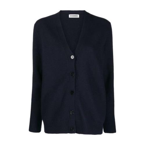 402 Cardigan - Stijlvol en Trendy Jil Sander , Black , Dames