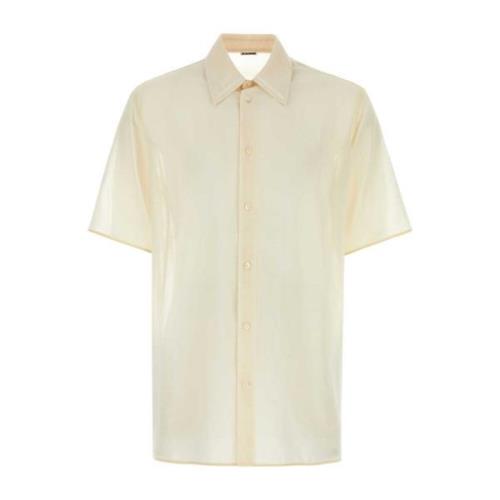 Ivoor Gaze Shirt - Stijlvol en Elegant Jil Sander , White , Heren