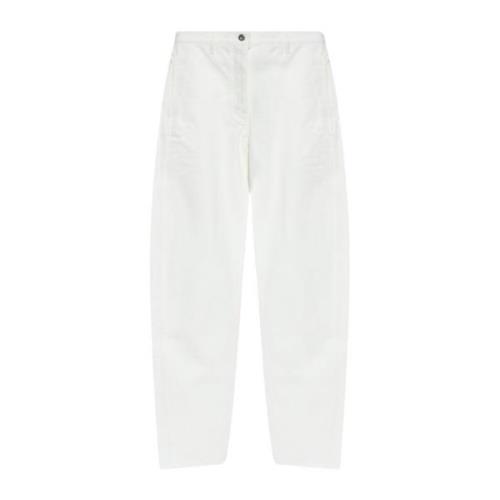 High-rise jeans Jil Sander , White , Dames
