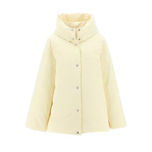 Stijlvolle Winter Donsjas voor Vrouwen Jil Sander , Beige , Dames