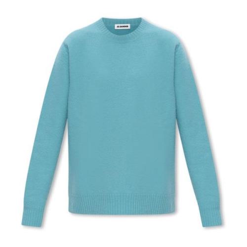 Wollen trui Jil Sander , Blue , Dames